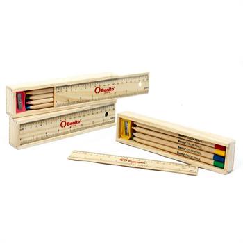 مدادرنگی   12رنگ جعبه چوبی بنیتو